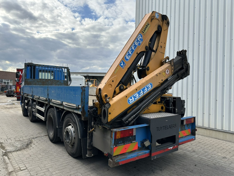 DAF CF 85.360 8x2 PLATFORM + CRANE EFFER 165-3S - MANUAL GEARBOX ZF - EURO 5 - BE TRUCK - Camion grue: photos 4 DAF CF 85.360 8x2 PLATFORM + CRANE EFFER 165-3S - MANUAL GEARBOX ZF - EURO 5 - BE TRUCK - Camion grue: photos 4