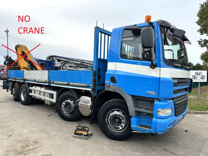 DAF CF 85.360 8x2 (no crane!) - MANUAL GEARBOX ZF - EURO 5 - BE TRUCK - Camion plateau: photos 1 DAF CF 85.360 8x2 (no crane!) - MANUAL GEARBOX ZF - EURO 5 - BE TRUCK - Camion plateau: photos 1