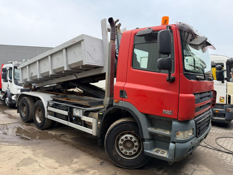 DAF CF 85.410 6x4 HOOKLIFT HIAB MULTILIFT - MANUAL ZF - EURO 4 - STEEL SPRING / BLATT / LAMES - BIG AXLES / HUB REDUCTION - BE TRUCK - Camion ampliroll: photos 1 DAF CF 85.410 6x4 HOOKLIFT HIAB MULTILIFT - MANUAL ZF - EURO 4 - STEEL SPRING / BLATT / LAMES - BIG AXLES / HUB REDUCTION - BE TRUCK - Camion ampliroll: photos 1