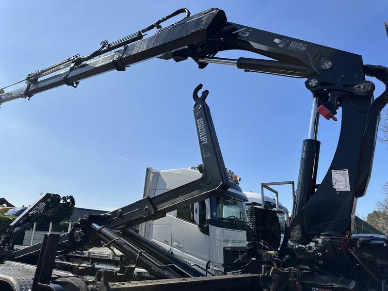 Camion ampliroll, Camion grue DAF CF 85.410 8x4 HOOKLIFT + CRANE HIAB 244 EP-3 HIDUO - Radio - Rotator - RETARDER - EURO 4 - BIG AXLES HUB REDUCTION: photos 12