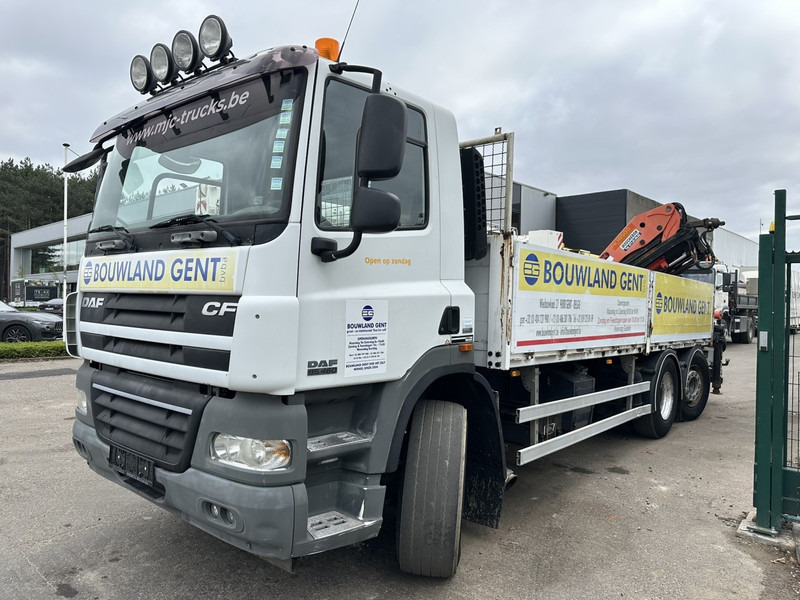 DAF CF 85.460 6x2 LIFT+LENK ACHSE + KRAN PALFINGER PK 18500 (3x) + RADIO + ROTATOR - EURO 5 - AS TRONIC - BE TRUCK - Camion plateau, Camion grue: photos 4 DAF CF 85.460 6x2 LIFT+LENK ACHSE + KRAN PALFINGER PK 18500 (3x) + RADIO + ROTATOR - EURO 5 - AS TRONIC - BE TRUCK - Camion plateau, Camion grue: photos 4
