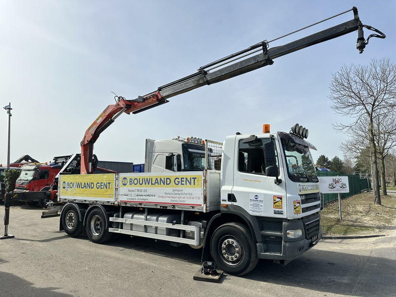 DAF CF 85.460 6x2 LIFT+LENK ACHSE + KRAN PALFINGER PK 18500 (3x) + RADIO + ROTATOR - EURO 5 - AS TRONIC - BE TRUCK - Camion plateau, Camion grue: photos 2 DAF CF 85.460 6x2 LIFT+LENK ACHSE + KRAN PALFINGER PK 18500 (3x) + RADIO + ROTATOR - EURO 5 - AS TRONIC - BE TRUCK - Camion plateau, Camion grue: photos 2