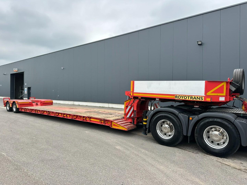 Faymonville 47.5T STBZ-2VA 8m (+5m50) LOWBED - TIEFBETT / REMOVABLE NECK - ABNEHMBARE SCHWANENHALS - HYDR STEERING AXLES / LENKACHSEN - SAF - Semi-remorque surbaissé: photos 4 Faymonville 47.5T STBZ-2VA 8m (+5m50) LOWBED - TIEFBETT / REMOVABLE NECK - ABNEHMBARE SCHWANENHALS - HYDR STEERING AXLES / LENKACHSEN - SAF - Semi-remorque surbaissé: photos 4