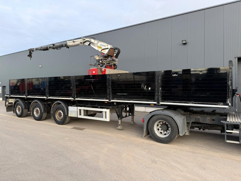 Kwb 45T STENENTRAILER / STEENOPLEGGER + KRAAN KENNIS K16R - 71-3 + STABS - 3x EXT + ROTATOR - SMARTBOARD - 2x STUURASSEN - SCHIJFREMMEN - SAF ASSEN - BELGISCHE PAPIEREN - Semi-remorque plateau: photos 2 Kwb 45T STENENTRAILER / STEENOPLEGGER + KRAAN KENNIS K16R - 71-3 + STABS - 3x EXT + ROTATOR - SMARTBOARD - 2x STUURASSEN - SCHIJFREMMEN - SAF ASSEN - BELGISCHE PAPIEREN - Semi-remorque plateau: photos 2