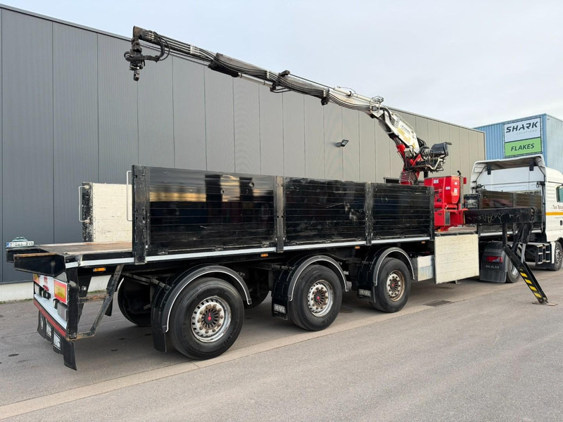 Kwb 45T STENENTRAILER / STEENOPLEGGER + KRAAN KENNIS K16R - 71-3 + STABS - 3x EXT + ROTATOR - SMARTBOARD - 2x STUURASSEN - SCHIJFREMMEN - SAF ASSEN - BELGISCHE PAPIEREN - Semi-remorque plateau: photos 4 Kwb 45T STENENTRAILER / STEENOPLEGGER + KRAAN KENNIS K16R - 71-3 + STABS - 3x EXT + ROTATOR - SMARTBOARD - 2x STUURASSEN - SCHIJFREMMEN - SAF ASSEN - BELGISCHE PAPIEREN - Semi-remorque plateau: photos 4