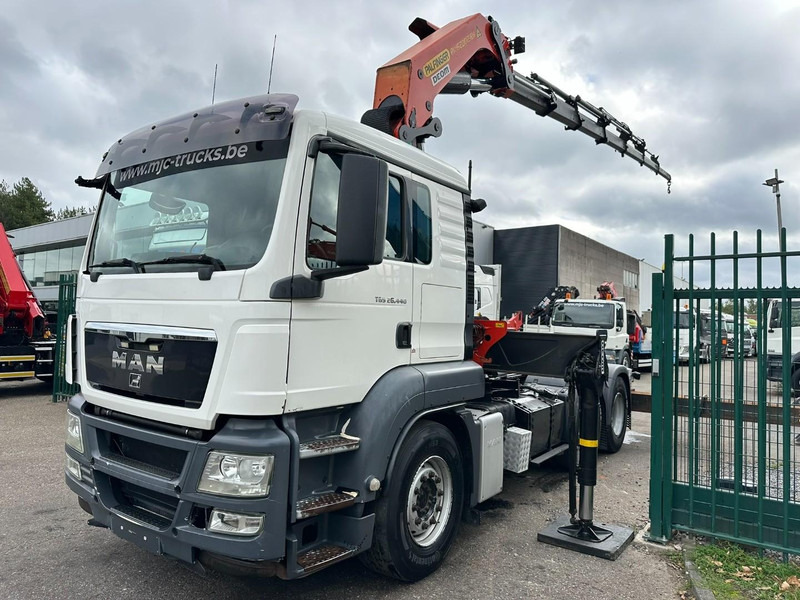 MAN TGS 26.440 6X4 + (22m) CRANE PALFINGER PK62002 E 6x H + 1ME - RETARDER - EURO 5 - BE TRUCK - Camion grue: photos 4 MAN TGS 26.440 6X4 + (22m) CRANE PALFINGER PK62002 E 6x H + 1ME - RETARDER - EURO 5 - BE TRUCK - Camion grue: photos 4