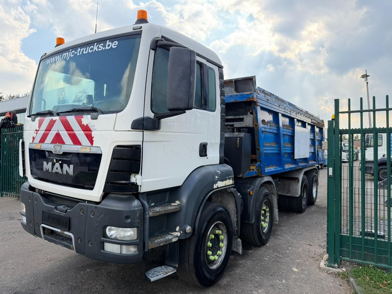 MAN TGS 41.360 8x4 - *EURO 3* TIPPER - FLIEGL PUSH TIPPER - BIG AXLES / HUB REDUCTION - STEEL SPRING - AS TRONIC AUTOMATIC - Camion benne: photos 3 MAN TGS 41.360 8x4 - *EURO 3* TIPPER - FLIEGL PUSH TIPPER - BIG AXLES / HUB REDUCTION - STEEL SPRING - AS TRONIC AUTOMATIC - Camion benne: photos 3