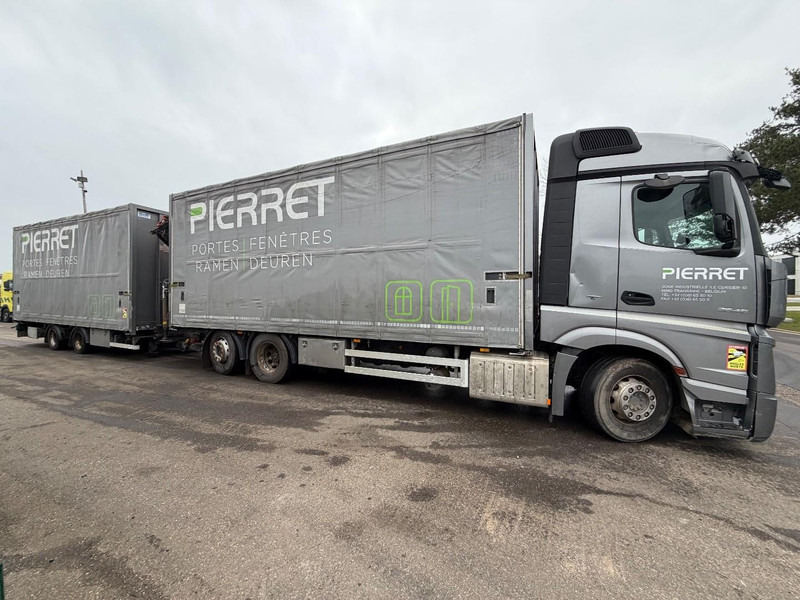 Camion grue Mercedes-Benz ACTROS 2645 6x2 105m³ JUMBO + CRANE PALFINGER PK19001 (4x) - RETARDER - RADIO - *FULL AIR* - FRIGO - EURO 6 - SAF AS - BELGIAN TRUCK: photos 20 Camion grue Mercedes-Benz ACTROS 2645 6x2 105m³ JUMBO + CRANE PALFINGER PK19001 (4x) - RETARDER - RADIO - *FULL AIR* - FRIGO - EURO 6 - SAF AS - BELGIAN TRUCK: photos 20