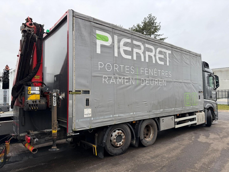 Camion grue Mercedes-Benz ACTROS 2645 6x2 105m³ JUMBO + CRANE PALFINGER PK19001 (4x) - RETARDER - RADIO - *FULL AIR* - FRIGO - EURO 6 - SAF AS - BELGIAN TRUCK: photos 17 Camion grue Mercedes-Benz ACTROS 2645 6x2 105m³ JUMBO + CRANE PALFINGER PK19001 (4x) - RETARDER - RADIO - *FULL AIR* - FRIGO - EURO 6 - SAF AS - BELGIAN TRUCK: photos 17