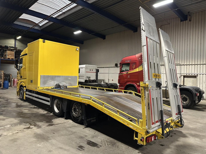 Mercedes-Benz ACTROS 2745 6x2 OPRIJWAGEN / AUTOTRANSPORTER / MACHINE TRANSPORTER - WINCH - 6m10 - EURO 5 - LIFT AXLE - HYDR RAMPS - NL TRUCK - Remorqueuse: photos 3 Mercedes-Benz ACTROS 2745 6x2 OPRIJWAGEN / AUTOTRANSPORTER / MACHINE TRANSPORTER - WINCH - 6m10 - EURO 5 - LIFT AXLE - HYDR RAMPS - NL TRUCK - Remorqueuse: photos 3