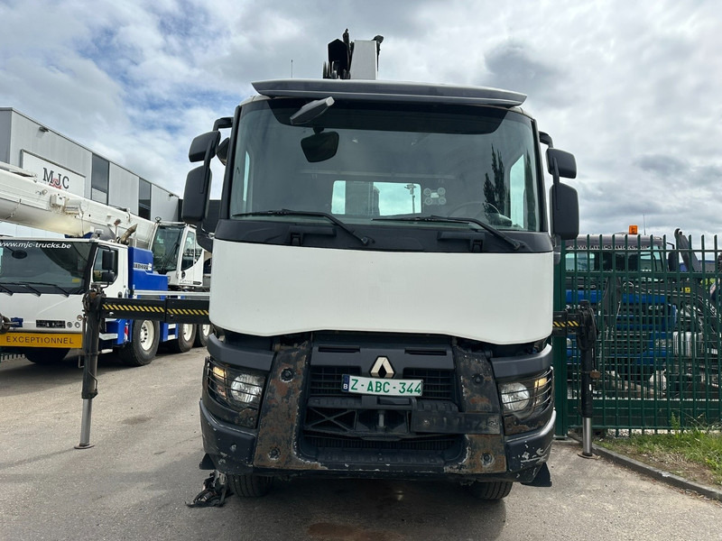 Renault C460 8x4 HOOKLIFT + CRANE HIAB 288 E-6 HIDUO - RADIO - 5/6 F - STEEL SPRING / HUB REDUCTION - Camion ampliroll, Camion grue: photos 2 Renault C460 8x4 HOOKLIFT + CRANE HIAB 288 E-6 HIDUO - RADIO - 5/6 F - STEEL SPRING / HUB REDUCTION - Camion ampliroll, Camion grue: photos 2