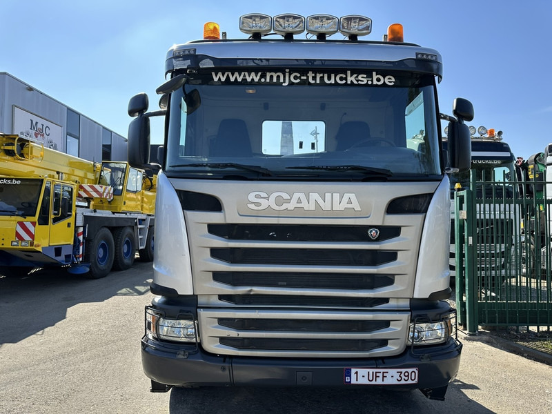 Scania G450 6x4 HOOKLIFT / HAAKSYSTEEM AJK 20T - 5760mm - 3m90 WB - HUB REDUCTION / STEEL SUSPENSION - EURO 6 - BE TRUCK - Camion ampliroll: photos 2 Scania G450 6x4 HOOKLIFT / HAAKSYSTEEM AJK 20T - 5760mm - 3m90 WB - HUB REDUCTION / STEEL SUSPENSION - EURO 6 - BE TRUCK - Camion ampliroll: photos 2