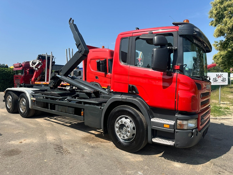 Scania P380 6x4 HOOKLIFT HIAB 25T - 6100mm - A/C - CAMERA - E4 - AIR SUSPENSION - BE TRUCK - Camion ampliroll: photos 1 Scania P380 6x4 HOOKLIFT HIAB 25T - 6100mm - A/C - CAMERA - E4 - AIR SUSPENSION - BE TRUCK - Camion ampliroll: photos 1