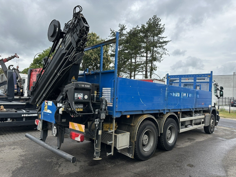 Scania P410 6x4 + CRANE HIAB 166 ES-4 - RETARDER - ROTATOR - PLATFORM 6m80 - BIG AXLES HUB REDUCTION - STEEL SPRING - Camion grue: photos 5 Scania P410 6x4 + CRANE HIAB 166 ES-4 - RETARDER - ROTATOR - PLATFORM 6m80 - BIG AXLES HUB REDUCTION - STEEL SPRING - Camion grue: photos 5