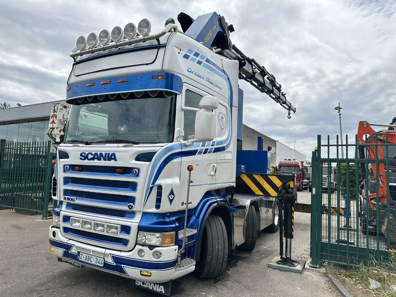 Scania R500 8x2 + CRANE 100Tm! PALFINGER PK100002 G 8x + 1 ME - RETARDER - ALCOA DURA BRIGHT - LIFT + STEERING - 5/6 HYDR F - TÜV 05/2026 - TOP CONDITION - Camion grue: photos 4 Scania R500 8x2 + CRANE 100Tm! PALFINGER PK100002 G 8x + 1 ME - RETARDER - ALCOA DURA BRIGHT - LIFT + STEERING - 5/6 HYDR F - TÜV 05/2026 - TOP CONDITION - Camion grue: photos 4