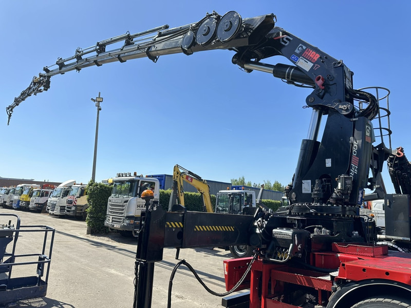 Camion plateau, Camion grue Volvo FH 460 8X4 +(27m!) CRANE HIAB 700 E-6 HIPRO + FLYJIB 165X-4 - ROTATOR - *487.000km* - E5 - BE TRUCK 2011: photos 8