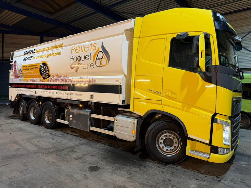 Volvo FH 460 8x4 TRIDEM CURTAINSIDE BOX 8m50 / BDF / SILO COMPRESSOR - *FULL AIR* - EURO 6 - LIFT + STEERING AXLE - BE TRUCK - Camion à rideaux coulissants: photos 4 Volvo FH 460 8x4 TRIDEM CURTAINSIDE BOX 8m50 / BDF / SILO COMPRESSOR - *FULL AIR* - EURO 6 - LIFT + STEERING AXLE - BE TRUCK - Camion à rideaux coulissants: photos 4