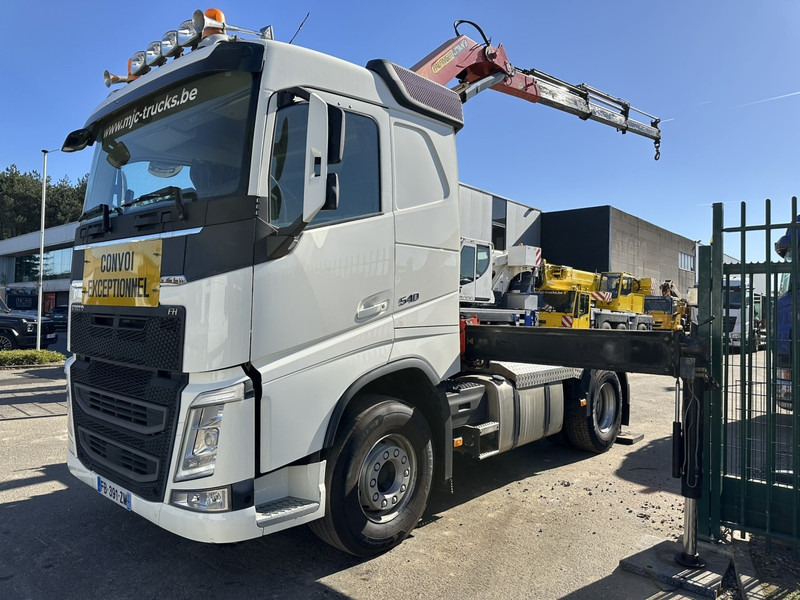Volvo FH 540 TRACTOR + CRANE PK 18500 + RADIO - *449.000km* - EURO 6 - COC - 4 STABS - Camion grue: photos 4 Volvo FH 540 TRACTOR + CRANE PK 18500 + RADIO - *449.000km* - EURO 6 - COC - 4 STABS - Camion grue: photos 4