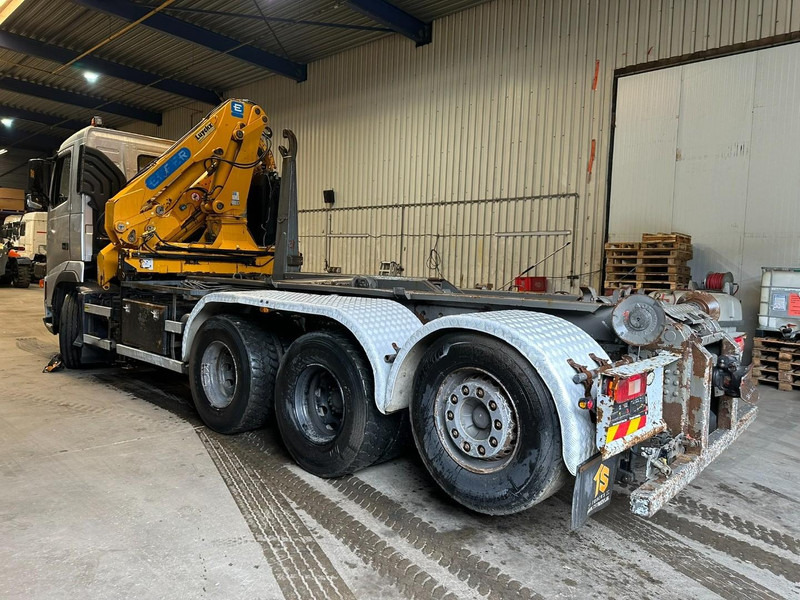 Camion ampliroll, Camion grue Volvo FH12-420 8x4 HOOKLIFT AJK + CRANE EFFER 250 - 3S - RADIO - TRIDEM LIFT + STEERING AXLE - I SHIFT - BE TRUCK: photos 7