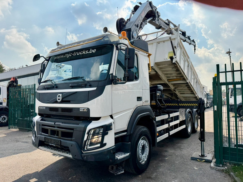 Volvo FMX 460 6x4 PRITSCHE + KRAN HIAB 244 E-5 HIPRO - ROTATOR - RADIO - *349.000km* - EURO 6 - 13T AXLES - BE TRUCK - Camion plateau, Camion grue: photos 3 Volvo FMX 460 6x4 PRITSCHE + KRAN HIAB 244 E-5 HIPRO - ROTATOR - RADIO - *349.000km* - EURO 6 - 13T AXLES - BE TRUCK - Camion plateau, Camion grue: photos 3