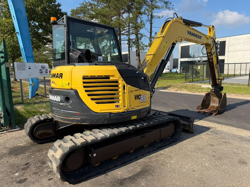 Yanmar VIO 80 8T - EXTRA HYDR F - 2013h - BLADE - A/C - QUICKHITCH - CE - BE MACHINE - Mini pelle: photos 3 Yanmar VIO 80 8T - EXTRA HYDR F - 2013h - BLADE - A/C - QUICKHITCH - CE - BE MACHINE - Mini pelle: photos 3