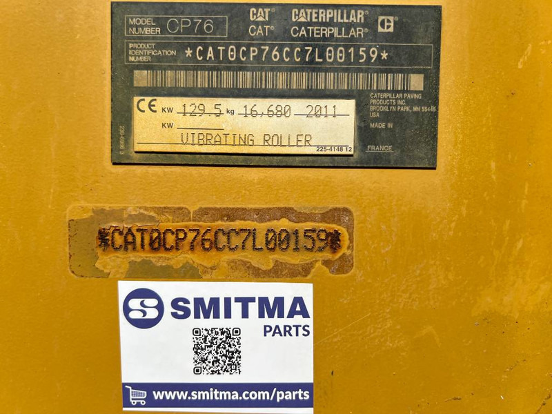 Compacteur Cat CP76: photos 18