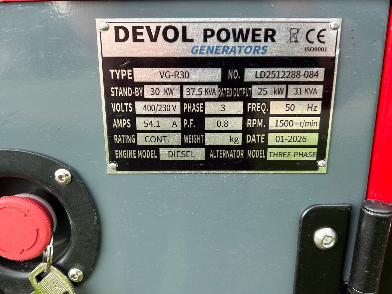 DEVOL POWER VG-R30 - Groupe électrogène: photos 3 DEVOL POWER VG-R30 - Groupe électrogène: photos 3