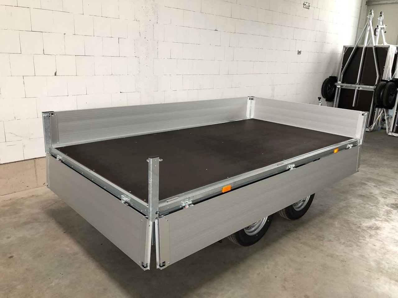 BOECKMANN HL-AL 3218/20 Eco XXL Hochlader - Remorque plateau: photos 3 BOECKMANN HL-AL 3218/20 Eco XXL Hochlader - Remorque plateau: photos 3