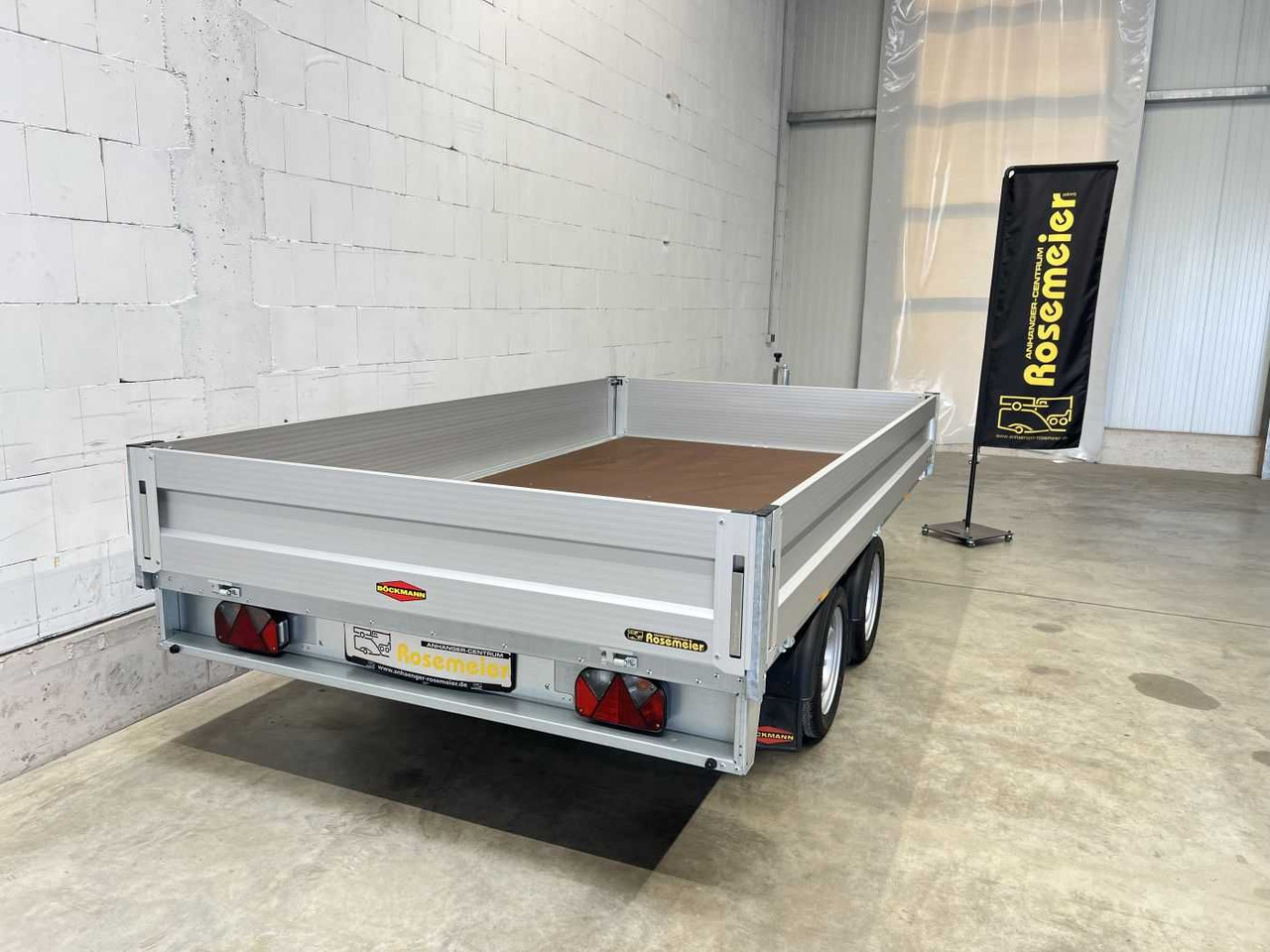BOECKMANN HL-AL 3218/20 F ECO XXL Hochlader - Remorque plateau: photos 3 BOECKMANN HL-AL 3218/20 F ECO XXL Hochlader - Remorque plateau: photos 3