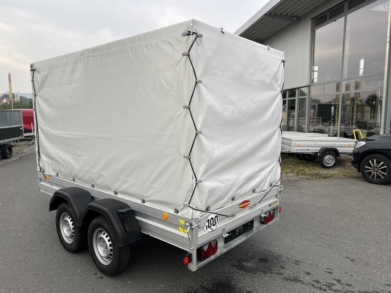 BOECKMANN TL-AL 3015/20 Plane Kastenanhänger gebremst - Remorque voiture: photos 5 BOECKMANN TL-AL 3015/20 Plane Kastenanhänger gebremst - Remorque voiture: photos 5