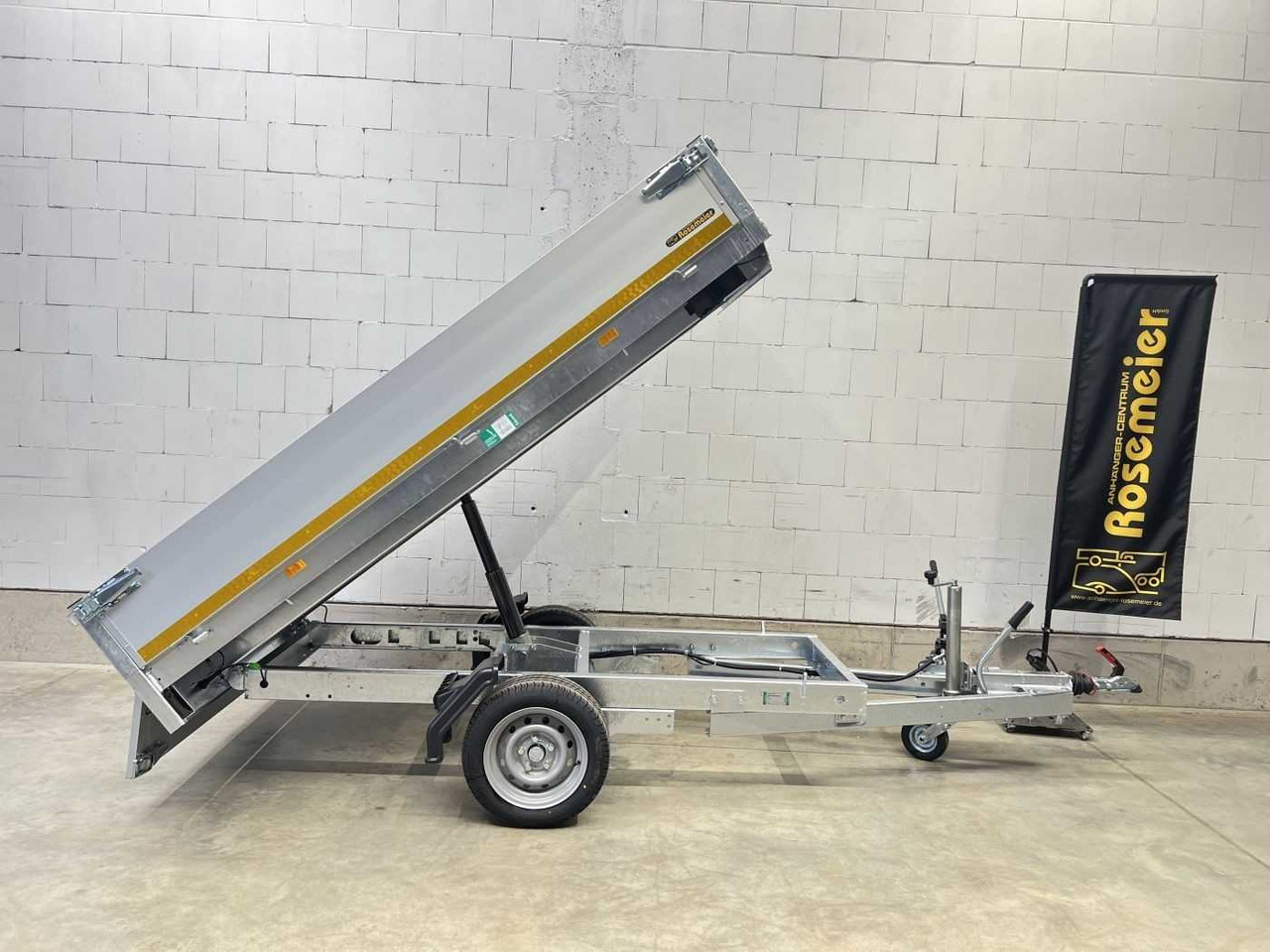 Remorque benne neuf EDUARD 2615-3-13-1563-J Rückwärtskipper: photos 1