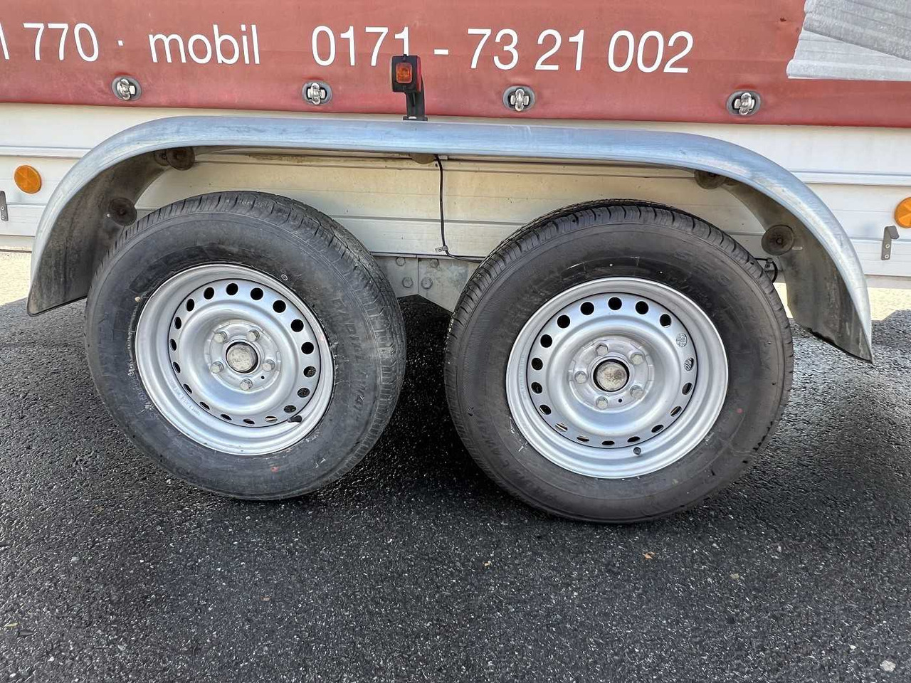 KOCH 10.26 mit Spriegel und Plane Kastenanhänger gebr - Remorque rideaux coulissants: photos 3 KOCH 10.26 mit Spriegel und Plane Kastenanhänger gebr - Remorque rideaux coulissants: photos 3