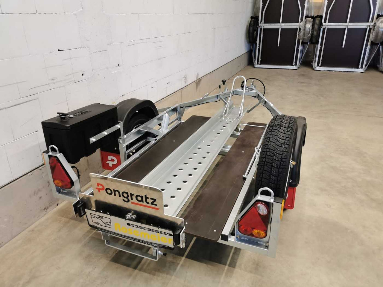 Remorque pour moto neuf PONGRATZ MA 250 Motorradanhänger: photos 7 Remorque pour moto neuf PONGRATZ MA 250 Motorradanhänger: photos 7