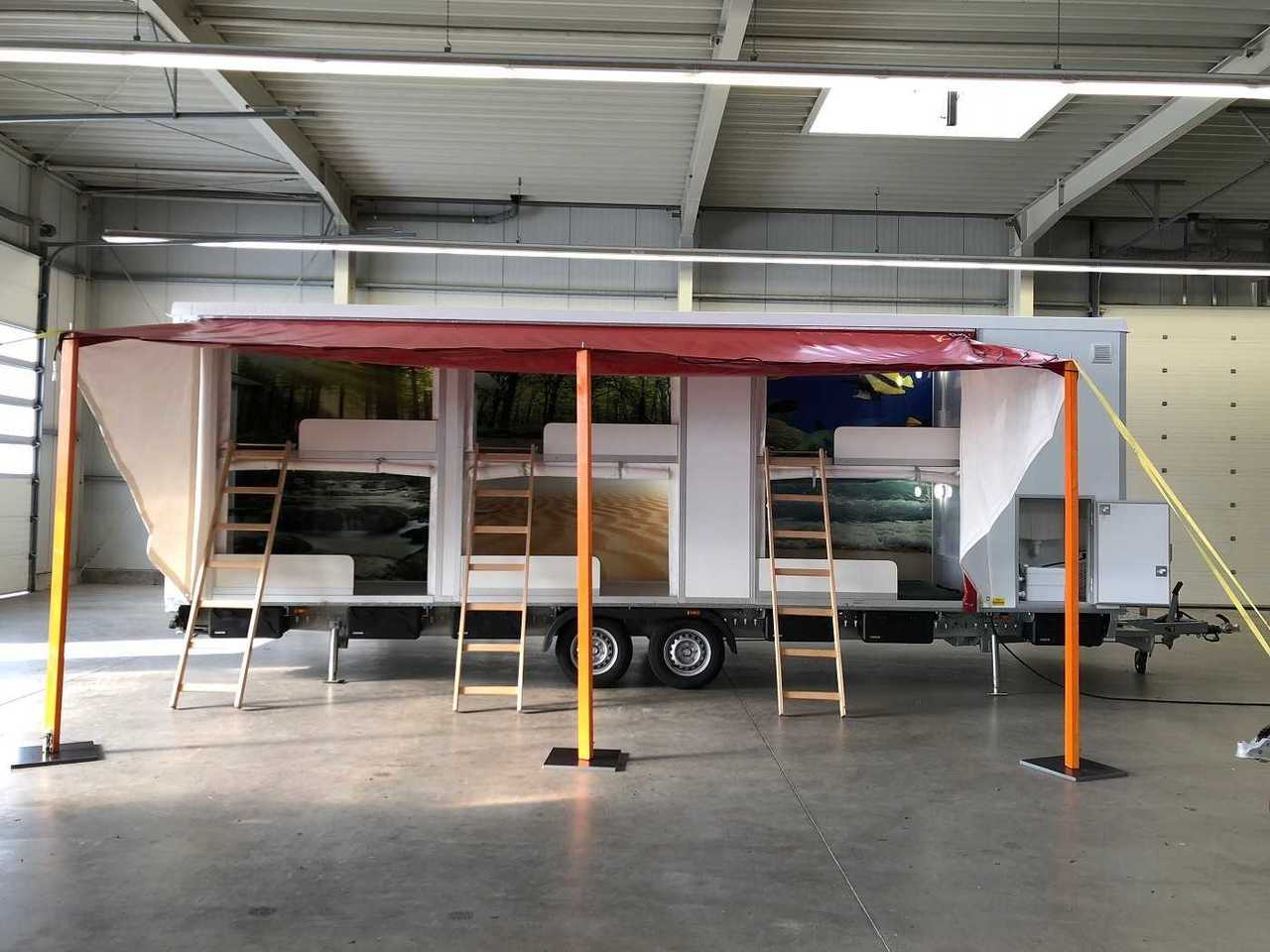ROSEMEIER EW TA-NO Festivalanhänger Mannschaftswagen Campinganhänger - Remorque magasin: photos 1 ROSEMEIER EW TA-NO Festivalanhänger Mannschaftswagen Campinganhänger - Remorque magasin: photos 1