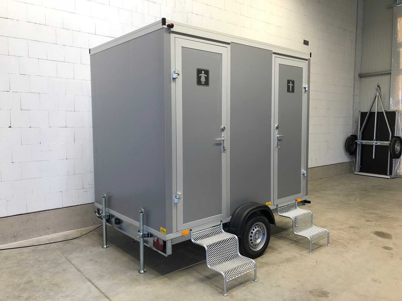 ROSEMEIER VE 1 Damen, 1 Herren, U SILVER Toilettenanhänger - Conteneur comme habitat, Remorque: photos 5 ROSEMEIER VE 1 Damen, 1 Herren, U SILVER Toilettenanhänger - Conteneur comme habitat, Remorque: photos 5