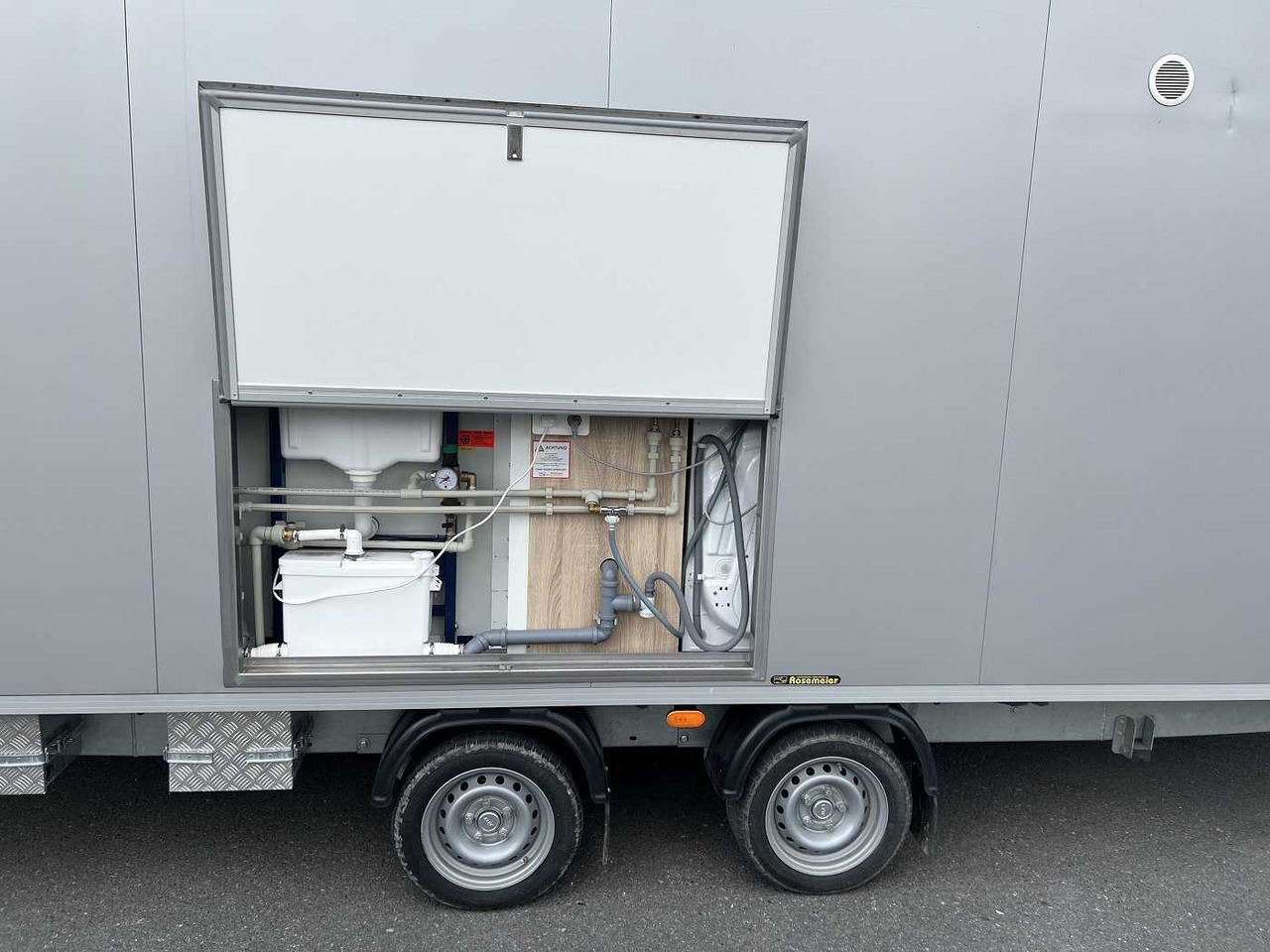 ROSEMEIER VE MOBI 7344-SP-3 Mannschaftswagen - Remorque fourgon: photos 5 ROSEMEIER VE MOBI 7344-SP-3 Mannschaftswagen - Remorque fourgon: photos 5