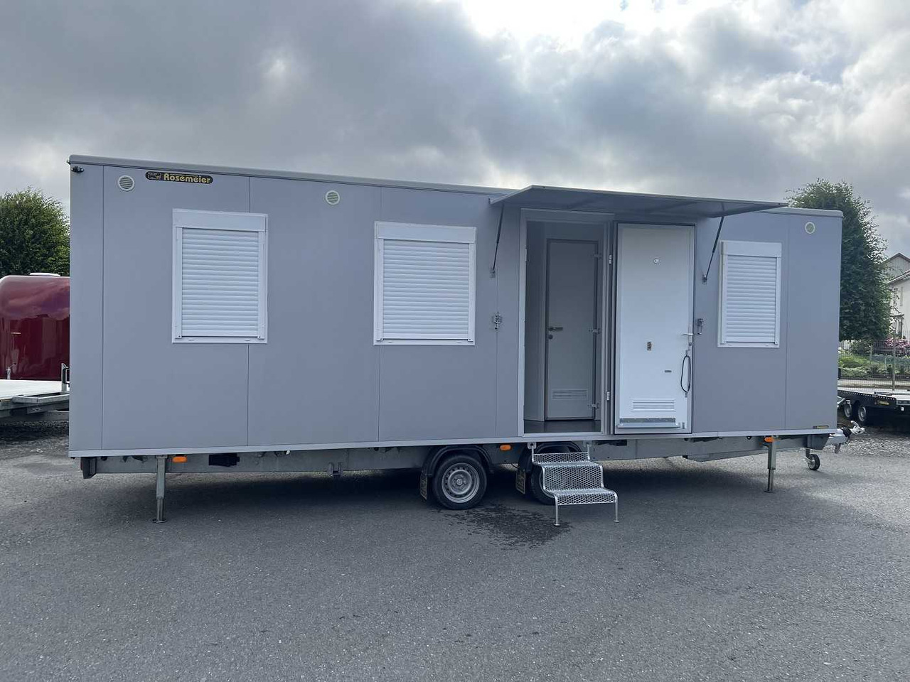 ROSEMEIER VE MOBI 7344-SP-3 Mannschaftswagen - Remorque fourgon: photos 1 ROSEMEIER VE MOBI 7344-SP-3 Mannschaftswagen - Remorque fourgon: photos 1