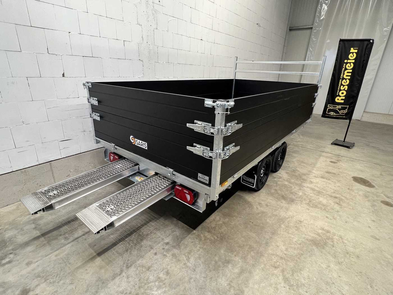 SARIS K3 356 184 3500 2 E Bl ED Spez Dreiseitenkipper - Remorque benne: photos 4 SARIS K3 356 184 3500 2 E Bl ED Spez Dreiseitenkipper - Remorque benne: photos 4