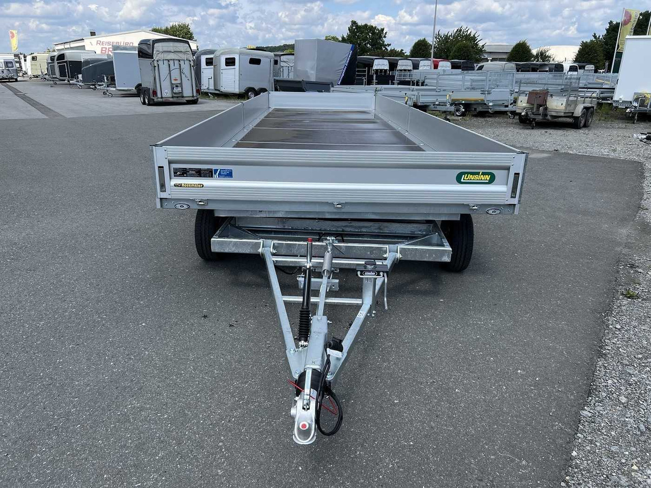 UNSINN UD-3 8424-35-13 Drehschemelanhänger - Remorque plateau: photos 2 UNSINN UD-3 8424-35-13 Drehschemelanhänger - Remorque plateau: photos 2