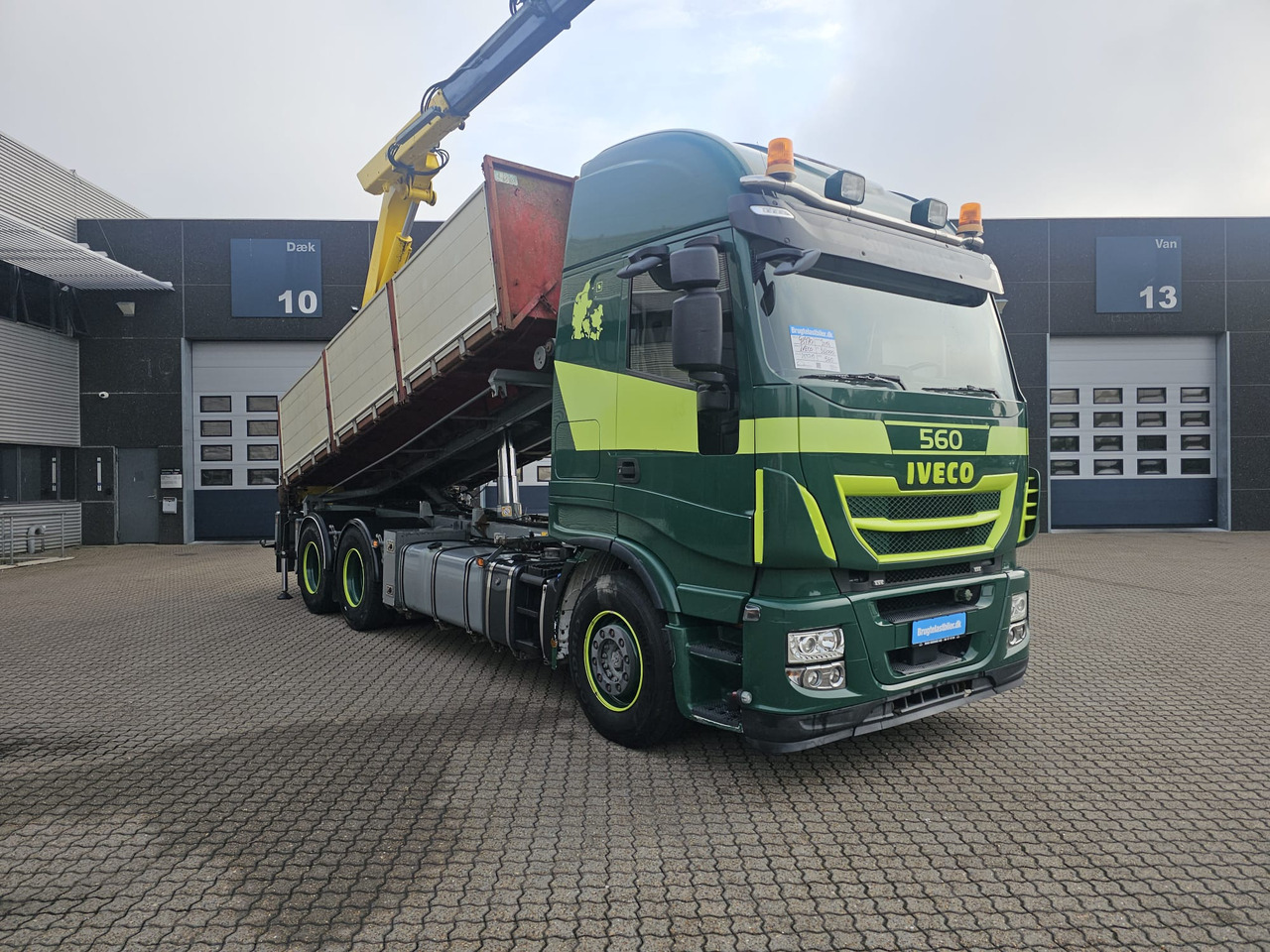 Iveco Stralis 560 6x4 - Camion porte-conteneur/ Caisse mobile, Camion grue: photos 2 Iveco Stralis 560 6x4 - Camion porte-conteneur/ Caisse mobile, Camion grue: photos 2