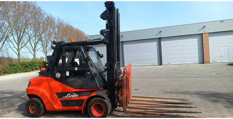 Linde H80T900 H80T-900 - Chariot élévateur à gaz: photos 1 Linde H80T900 H80T-900 - Chariot élévateur à gaz: photos 1