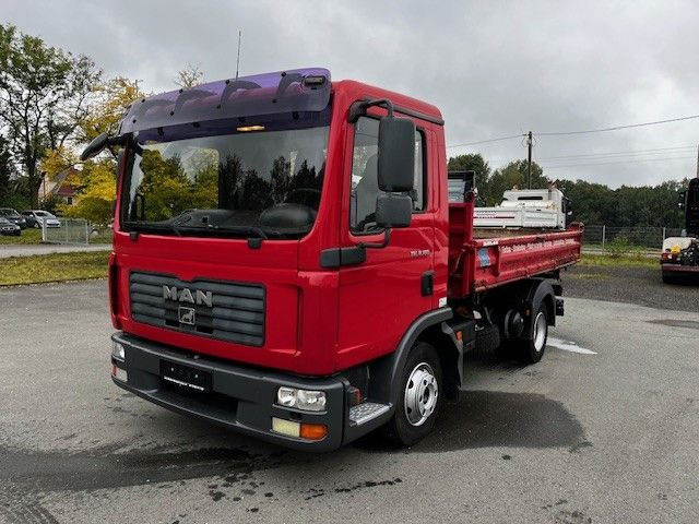 MAN TGL 8.180 Mit Meiller Dreiseitenkipper - Camion benne: photos 1 MAN TGL 8.180 Mit Meiller Dreiseitenkipper - Camion benne: photos 1