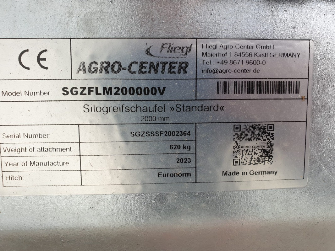 Fliegl SILOGREIFSCHAUFEL - Chargeur frontal pour tracteur: photos 5 Fliegl SILOGREIFSCHAUFEL - Chargeur frontal pour tracteur: photos 5