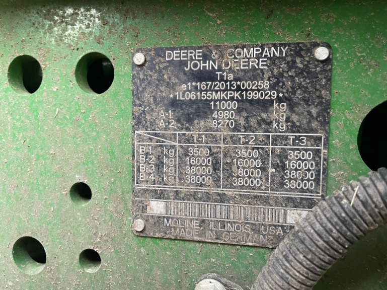 John Deere 6155M - Tracteur agricole: photos 4 John Deere 6155M - Tracteur agricole: photos 4