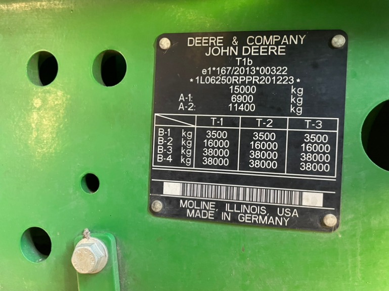 John Deere 6R 250 - Tracteur agricole: photos 4 John Deere 6R 250 - Tracteur agricole: photos 4