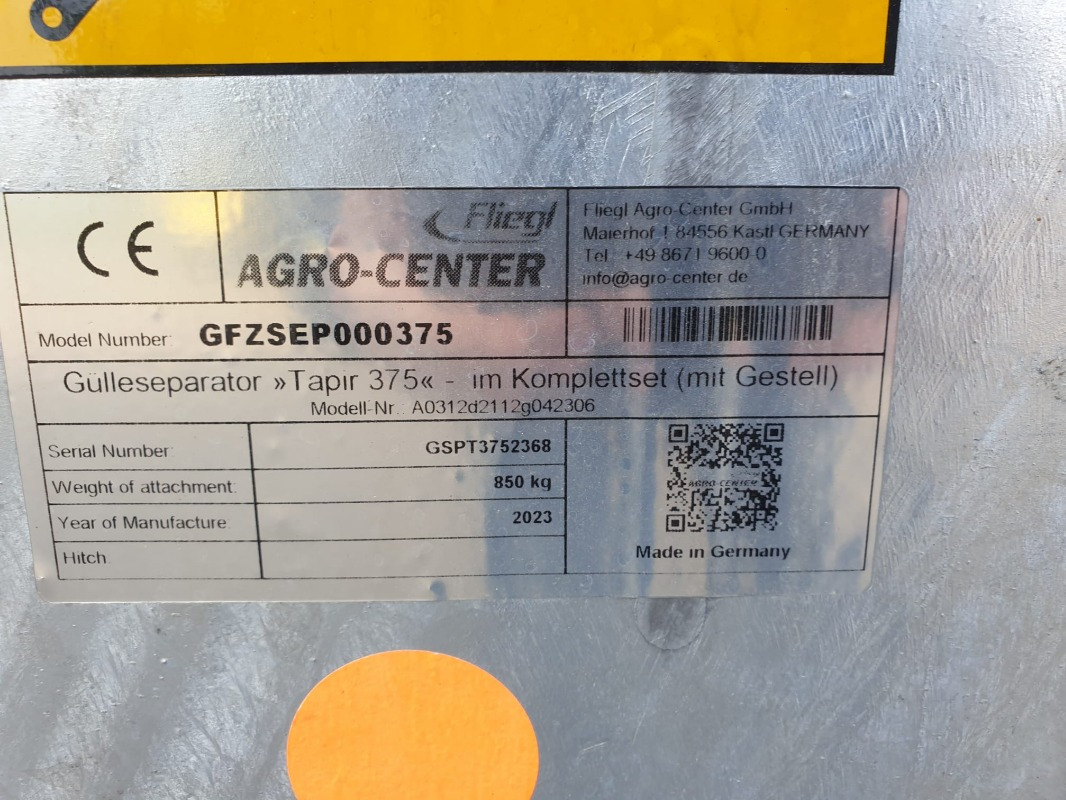 Fliegl TAPIR 375 **Sonderpreis** - Machine agricole: photos 5 Fliegl TAPIR 375 **Sonderpreis** - Machine agricole: photos 5