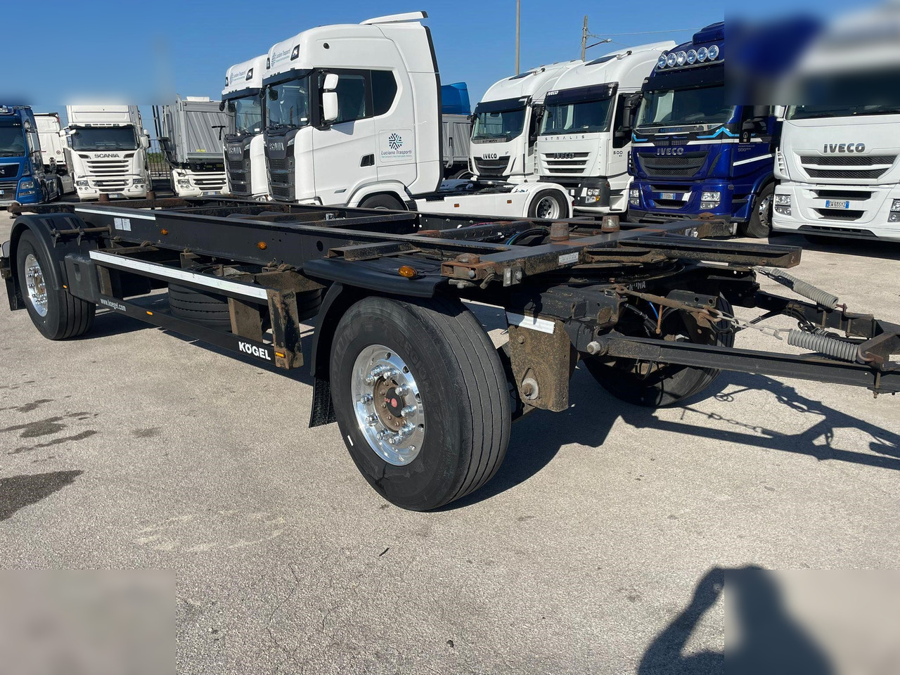 KÖGEL  - Remorque porte-conteneur/ Caisse mobile: photos 2 KÖGEL  - Remorque porte-conteneur/ Caisse mobile: photos 2