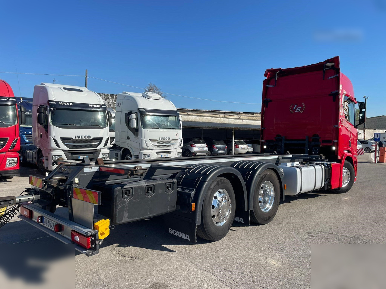 SCANIA R450 - Camion porte-conteneur/ Caisse mobile: photos 2 SCANIA R450 - Camion porte-conteneur/ Caisse mobile: photos 2