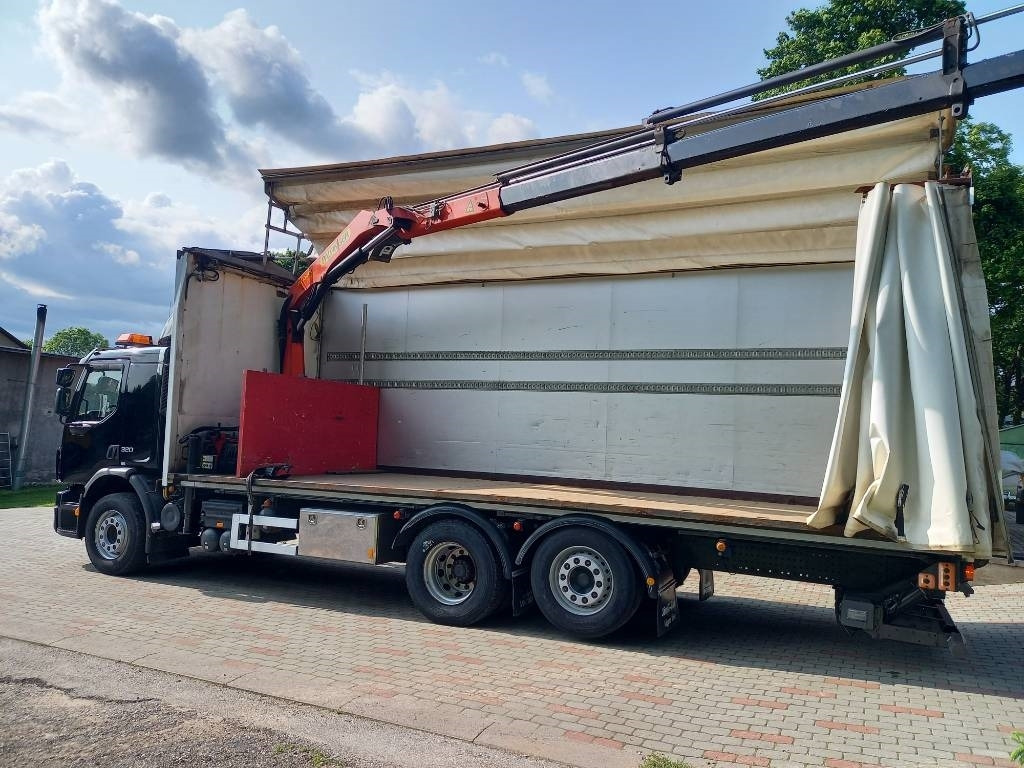 Camion grue Volvo FE 320, 6x2, PALFINGER PK10000, EURO6, FULL AIR: photos 22