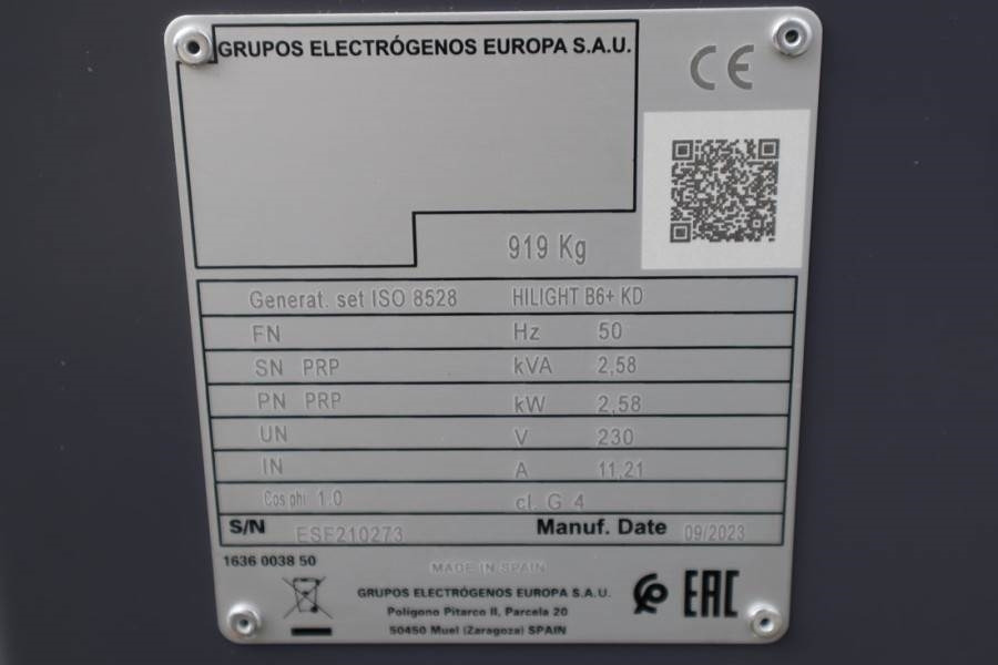 Atlas Copco Hilight B6+ KD Valid inspection, *Guarantee! Max B - Mat d'éclairage: photos 5 Atlas Copco Hilight B6+ KD Valid inspection, *Guarantee! Max B - Mat d'éclairage: photos 5